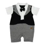 Cotton Rompers Onesies Sleepsuits Jumpsuit Night Suits for Infants Newborn Baby Boys & Girls Black
