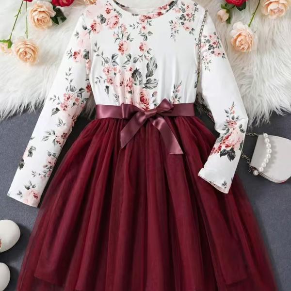  Party Wear long sleeves frock
