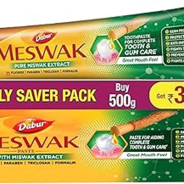Toothpaste, Brush & Hair Oil Combo