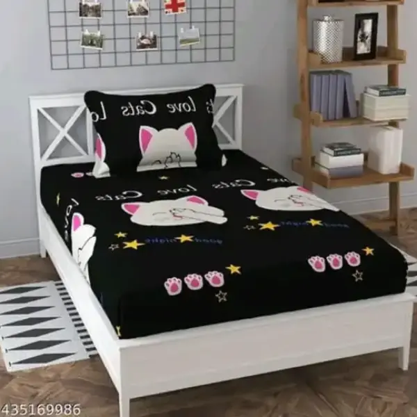 Single Printed Bedsheet