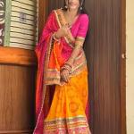women silk saree