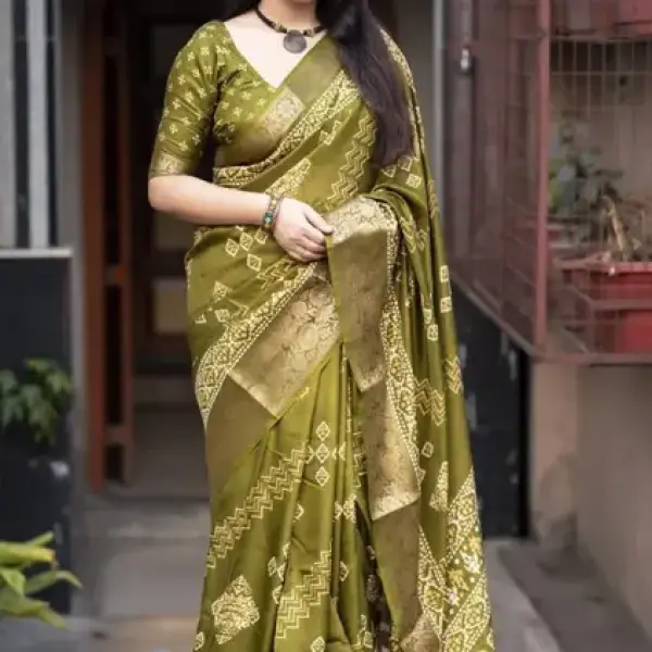 women dopian silk saree