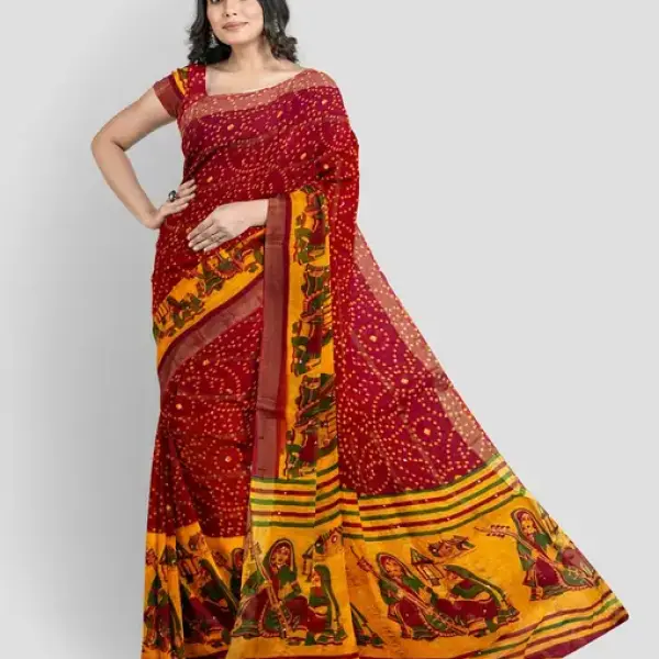 Pure Cotton Women Saree