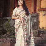 Cotton Linen Saree