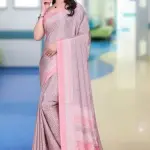 women crepe saree