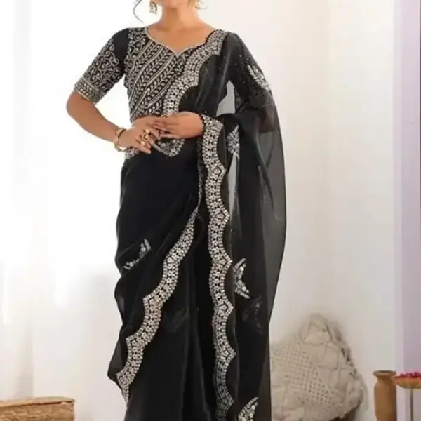 women jimmy choo saree