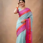 women khadi saree