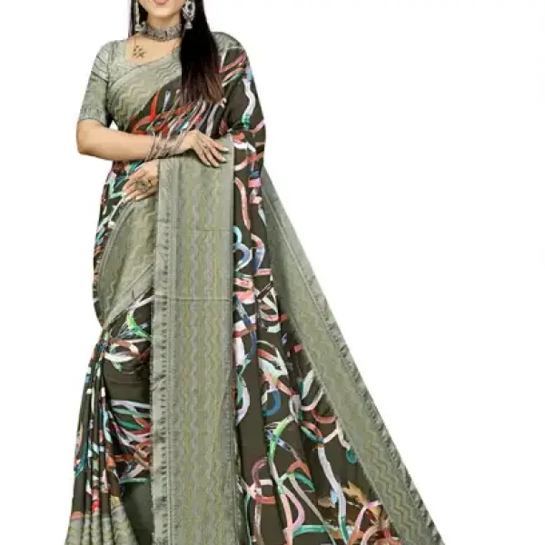 Women Polyester Saree
