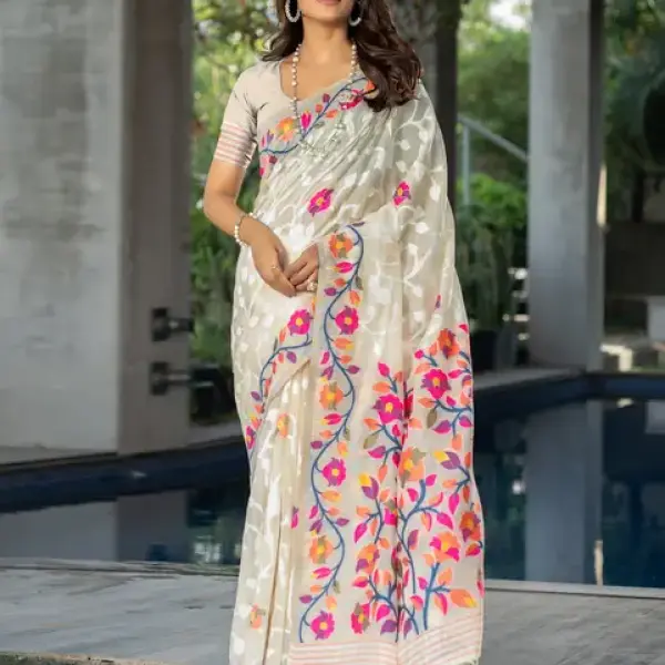 Pure Cotton Women Saree