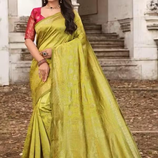 women silk saree
