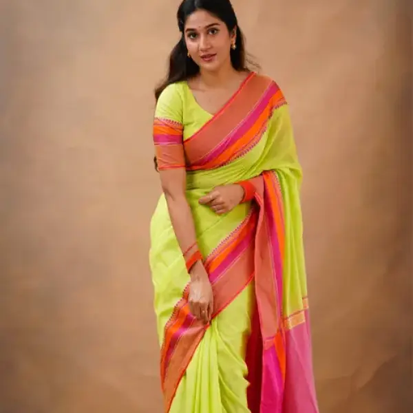 women khadi saree