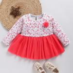  Party Wear long sleeves frock