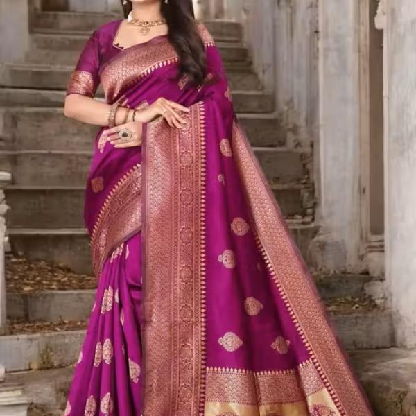 women silk saree