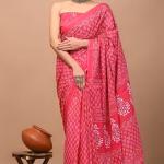 women cotton saree