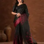 women khadi saree