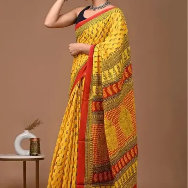 Pure Cotton Women Saree