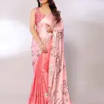 Satin Saree