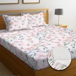 white print flower singal