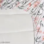 white print flower singal