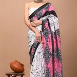 women cotton saree