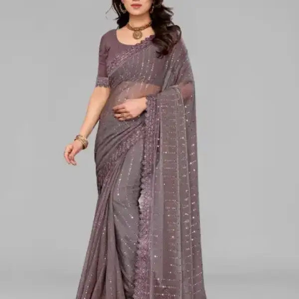 Lycra Blend Saree