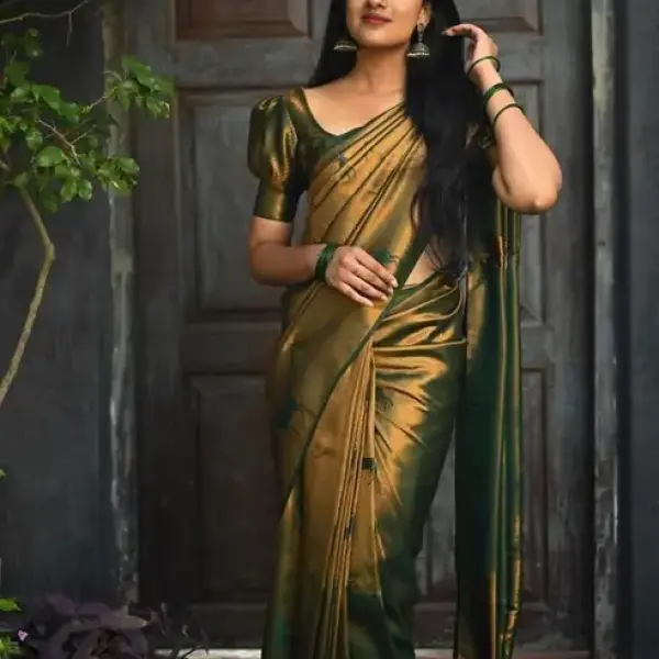 Litchi Silk Saree
