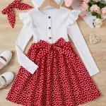  Party Wear long sleeves frock