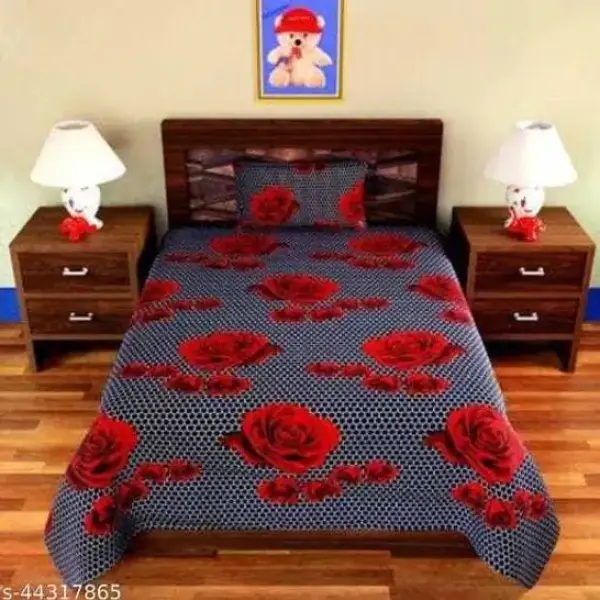 Single Printed Bedsheet