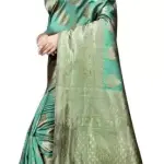 Kanjivaram Pure Silk Saree (Green)