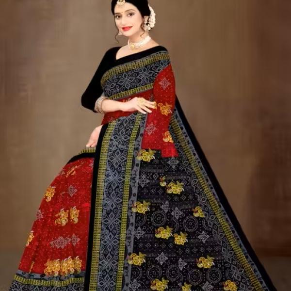 women cotton saree