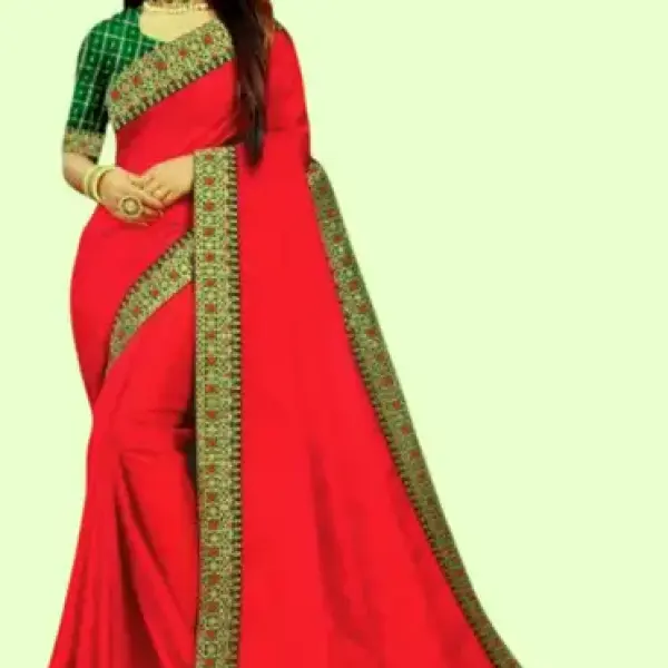 women crepe saree