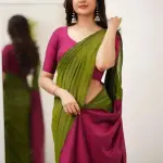 women khadi saree