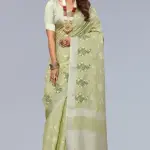 Cotton Linen Saree