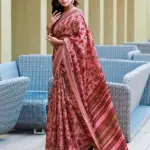women khadi saree