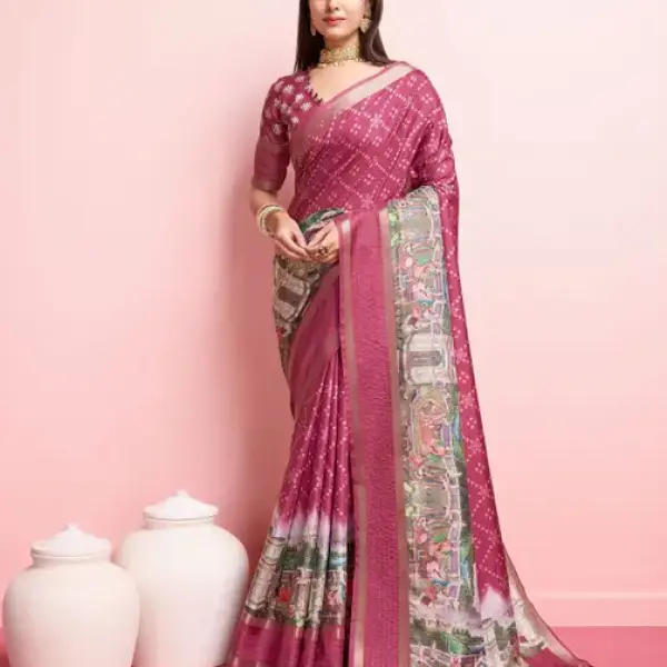 Tussar Silk Saree