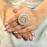  Pearl,Polki Ring