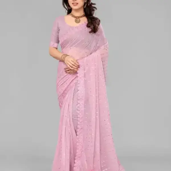 Lycra Blend Saree