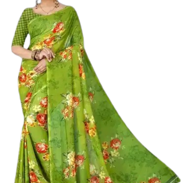 Saree and Bag (combo)