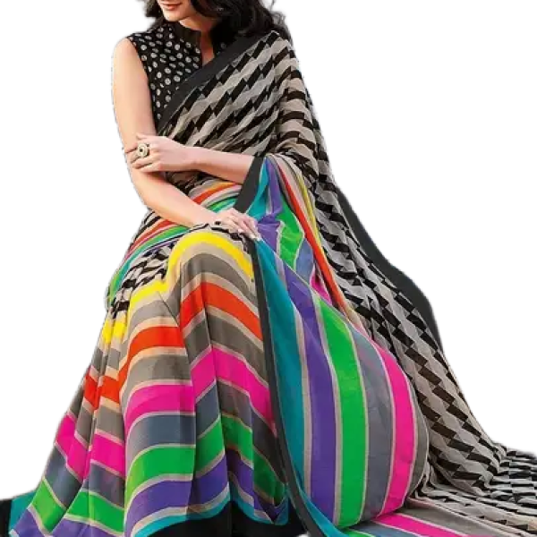 Saree and Bag (combo)