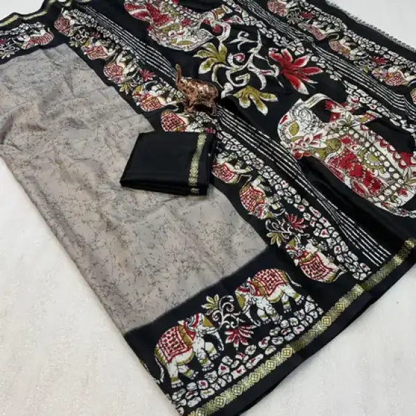 women dopian silk saree