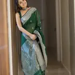 Cotton Linen Saree