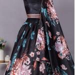 Pure Dolla silk chaniya choli with viving mill foil concept