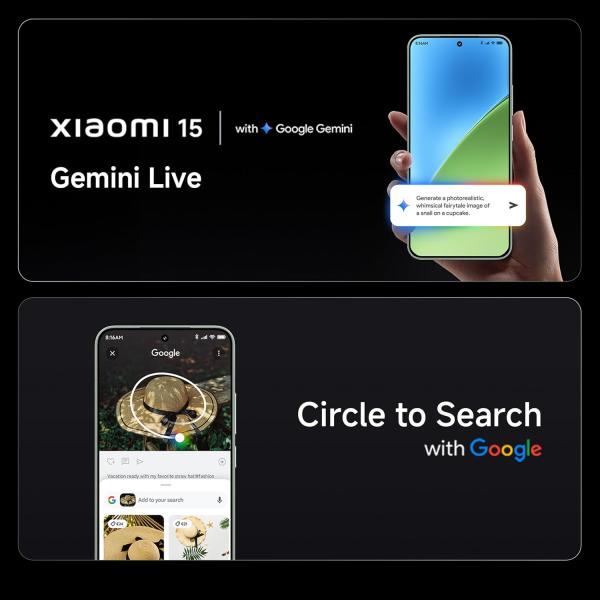 Xiaomi 15 (Black, 12GB RAM, 512GB Storage)