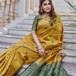 Cotton Silk Jacquard Saree
