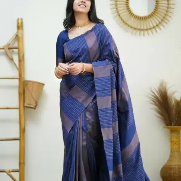 Litchi Silk Saree