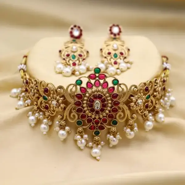 Elegant With Traditional Work jewellery