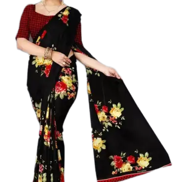 Saree and Bag (combo)