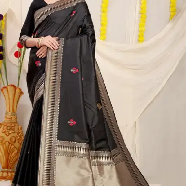Litchi Silk Saree