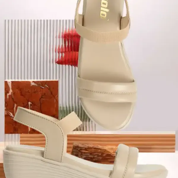 Kurti & ledies Heel Sandal ( combo )