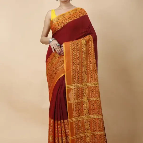 Cotton Blend Saree
